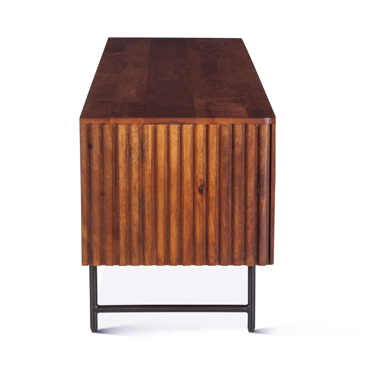 Verbania 67" Plasma Cabinet in Pecan Brown from Home Trends & Design - Luna Furniture