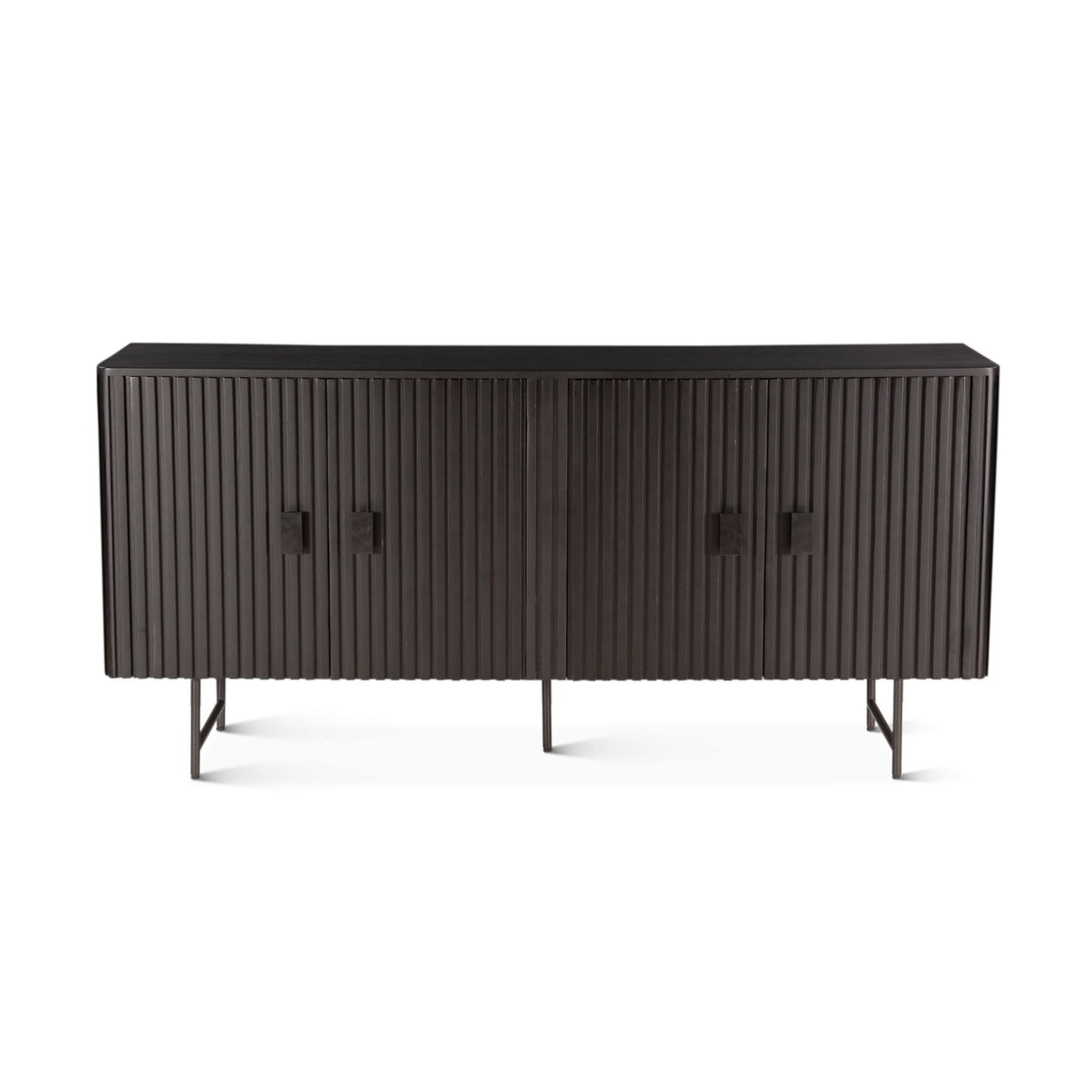 Verbania 67" Sideboard in Matte Black from Home Trends & Design - Luna Furniture