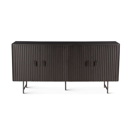 Verbania 67" Sideboard in Matte Black from Home Trends & Design - Luna Furniture