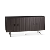 Verbania 67" Sideboard in Matte Black from Home Trends & Design - Luna Furniture