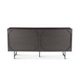 Verbania 67" Sideboard in Matte Black from Home Trends & Design - Luna Furniture