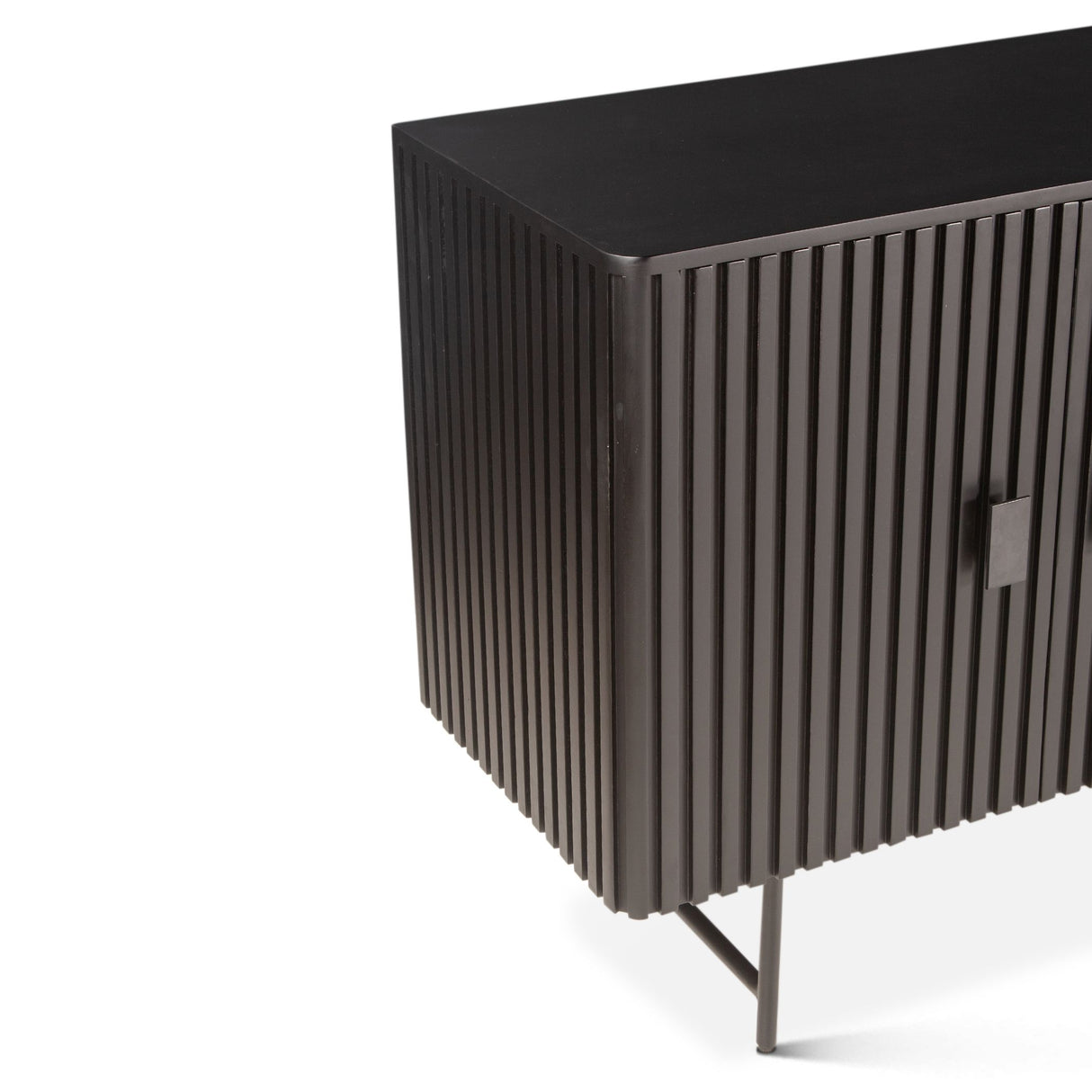 Verbania 67" Sideboard in Matte Black from Home Trends & Design - Luna Furniture