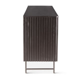 Verbania 67" Sideboard in Matte Black from Home Trends & Design - Luna Furniture