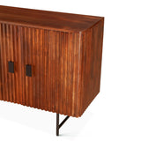 Verbania 67" Sideboard in Pecan Brown from Home Trends & Design - Luna Furniture