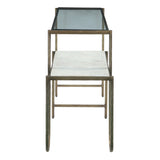 Venice 50" Nesting Console Table with Marble and Glass from Home Trends & Design - Luna Furniture