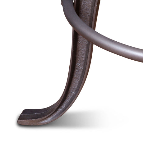 Wellington 13" Adjustable Stool in Black Top Grain Leather from Home Trends & Design - Luna Furniture