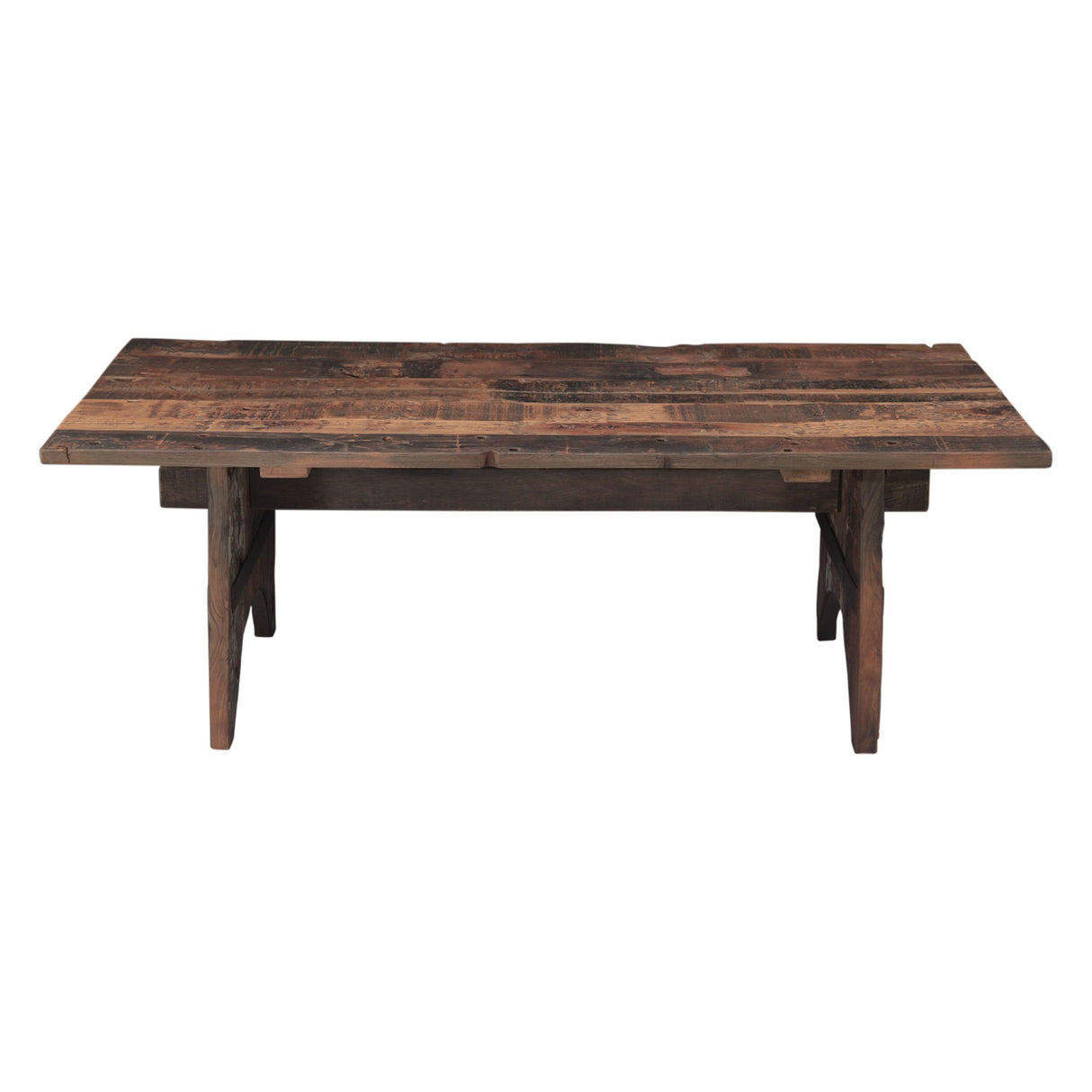 Whitley 54" Coffee Table in Reclaimed Teak from Home Trends & Design - Luna Furniture