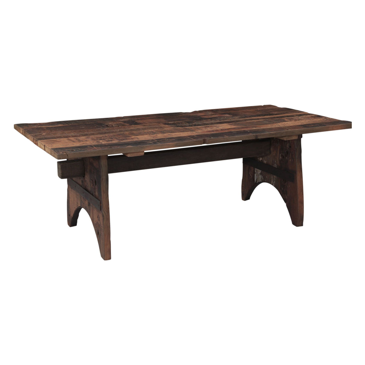 Whitley 54" Coffee Table in Reclaimed Teak from Home Trends & Design - Luna Furniture