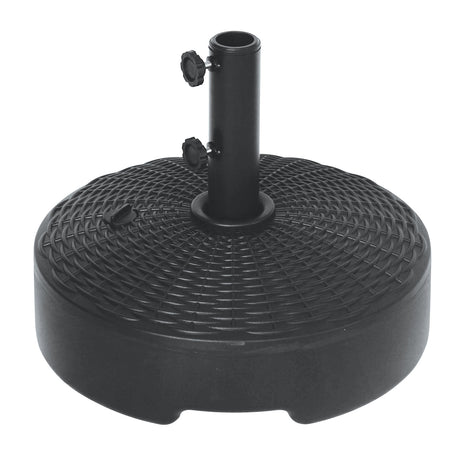 Fab Black Round Umbrella Base from Furniture of America - Luna Furniture