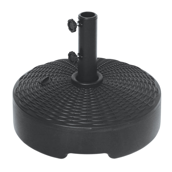 Fab Black Round Umbrella Base