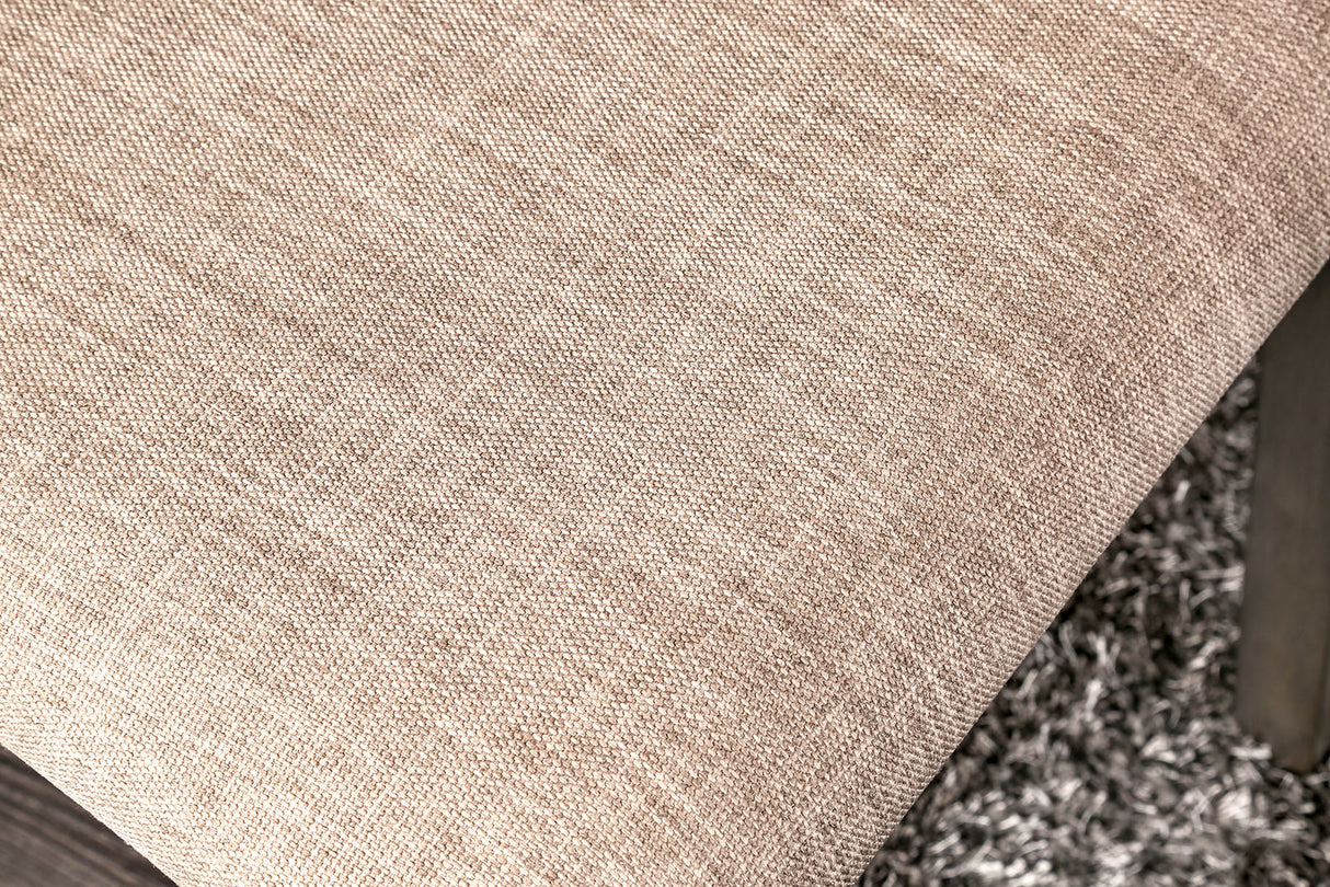 Fafnir Weathered Gray/Beige 5 Pc. Counter Ht. Table Set from Furniture of America - Luna Furniture