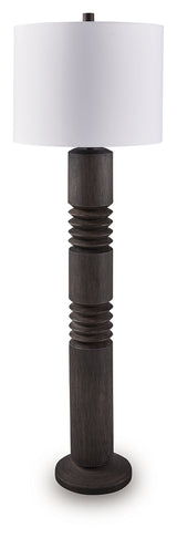 Fainwell Black Floor Lamp from Ashley - Luna Furniture