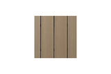 Fairen Trail Black/Driftwood Outdoor Counter Height Dining Table with 2 Barstools from Ashley Furniture - Luna Furniture