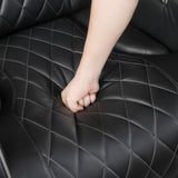 Fairway Black 3-Piece LED Power Reclining Sectional with Consoles and Wireless Speakers from Homelegance - Luna Furniture