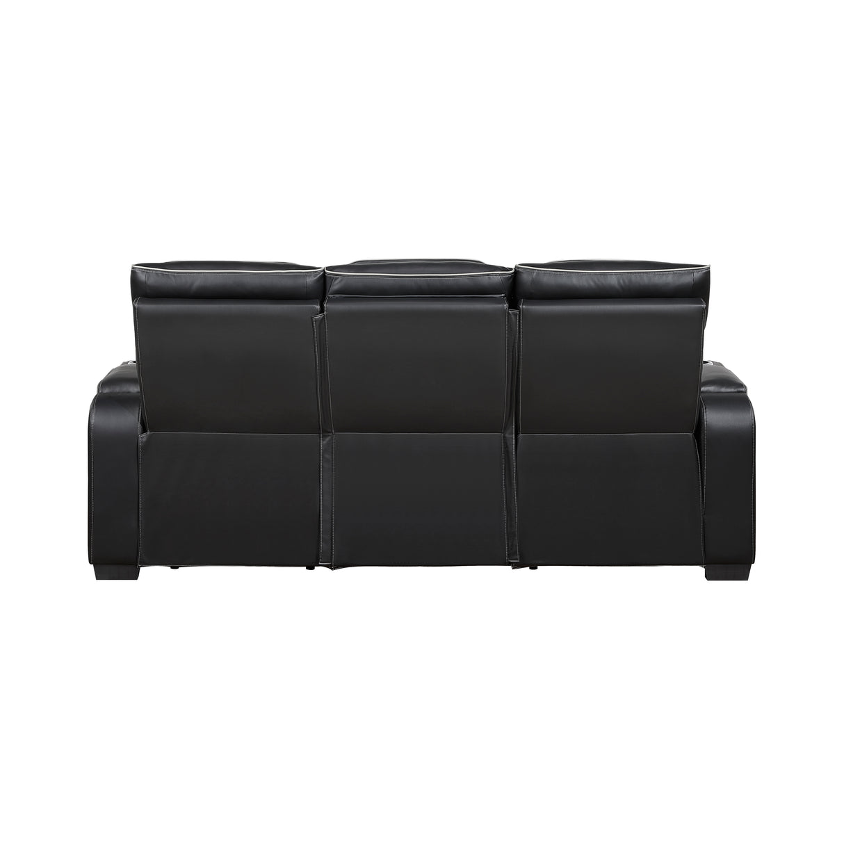 9516BLK*2PWH 2pc Set: Sofa, Love (Power) from Homelegance - Luna Furniture