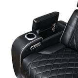 Fairway Black Power Reclining Chair from Homelegance - Luna Furniture