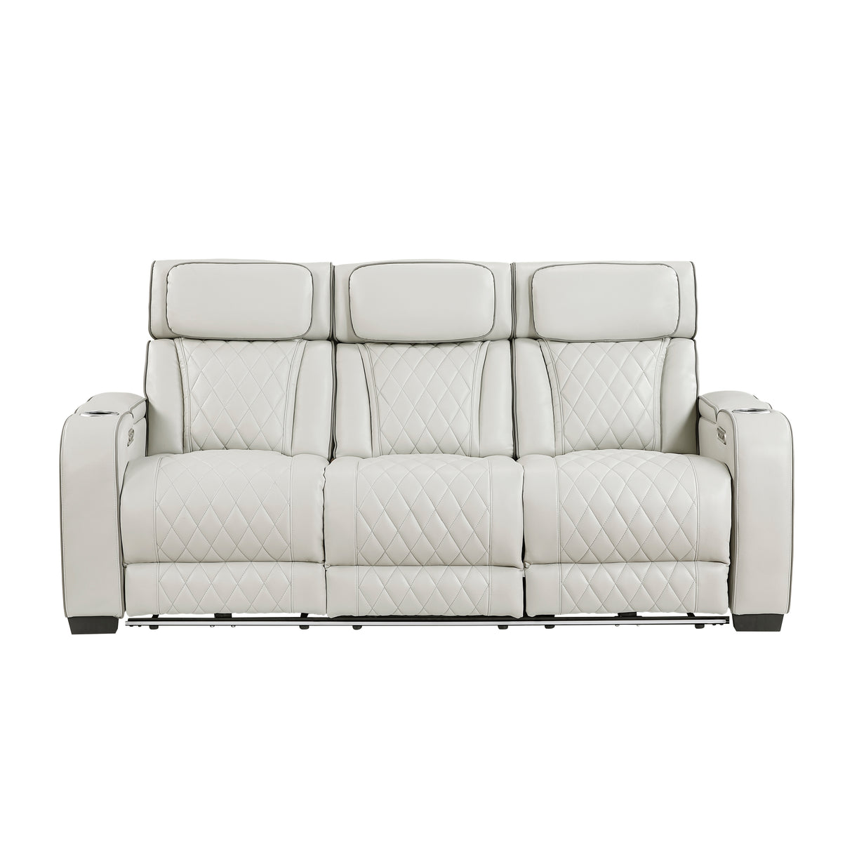 9516TPE*2PWH 2pc Set: Sofa, Love (Power) from Homelegance - Luna Furniture