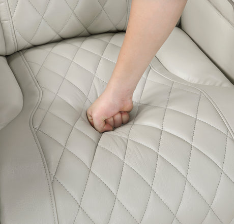 Fairway Taupe Power Double Reclining Sofa from Homelegance - Luna Furniture