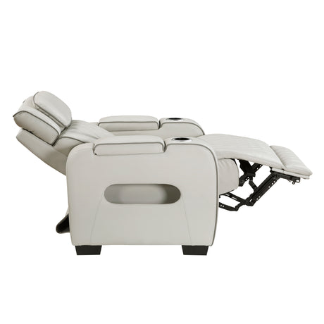 Fairway Taupe Power Reclining Chair from Homelegance - Luna Furniture