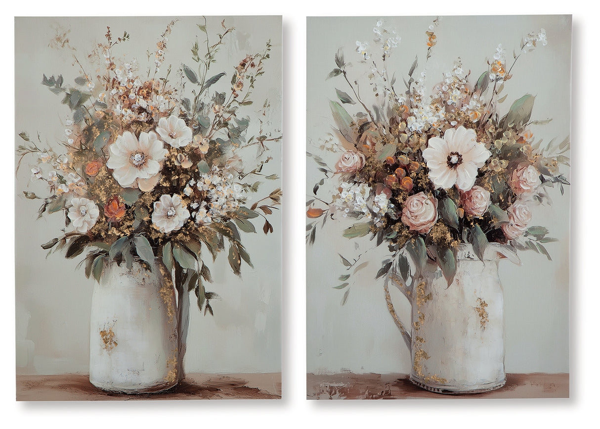 Faisaldon Multi Wall Art (Set of 2) from Ashley - Luna Furniture