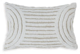 Farissen White/Tan Pillow (Set of 4) from Ashley - Luna Furniture