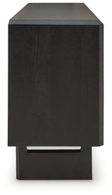 Farrelmore Black Accent Cabinet from Ashley - Luna Furniture