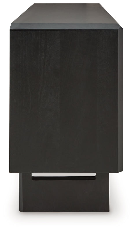 Farrelmore Black Accent Cabinet from Ashley - Luna Furniture