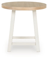 Fawndell Antique White/Brown Table (Set of 3) from Ashley - Luna Furniture