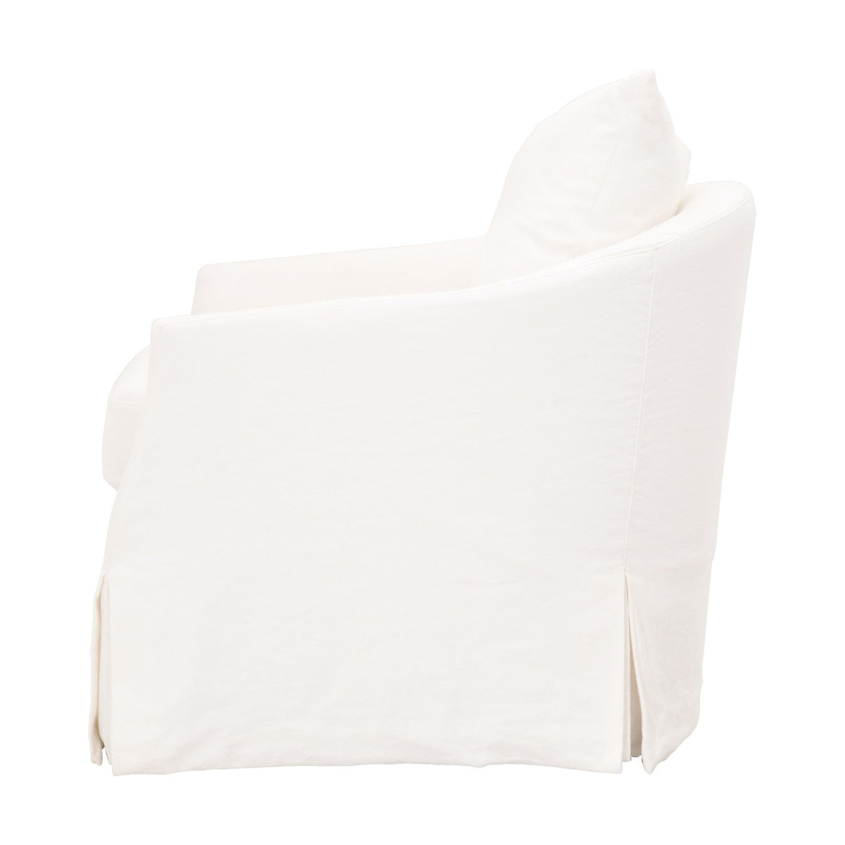 Faye Slipcover Swivel Club Chair from Essentials For Living - Luna Furniture