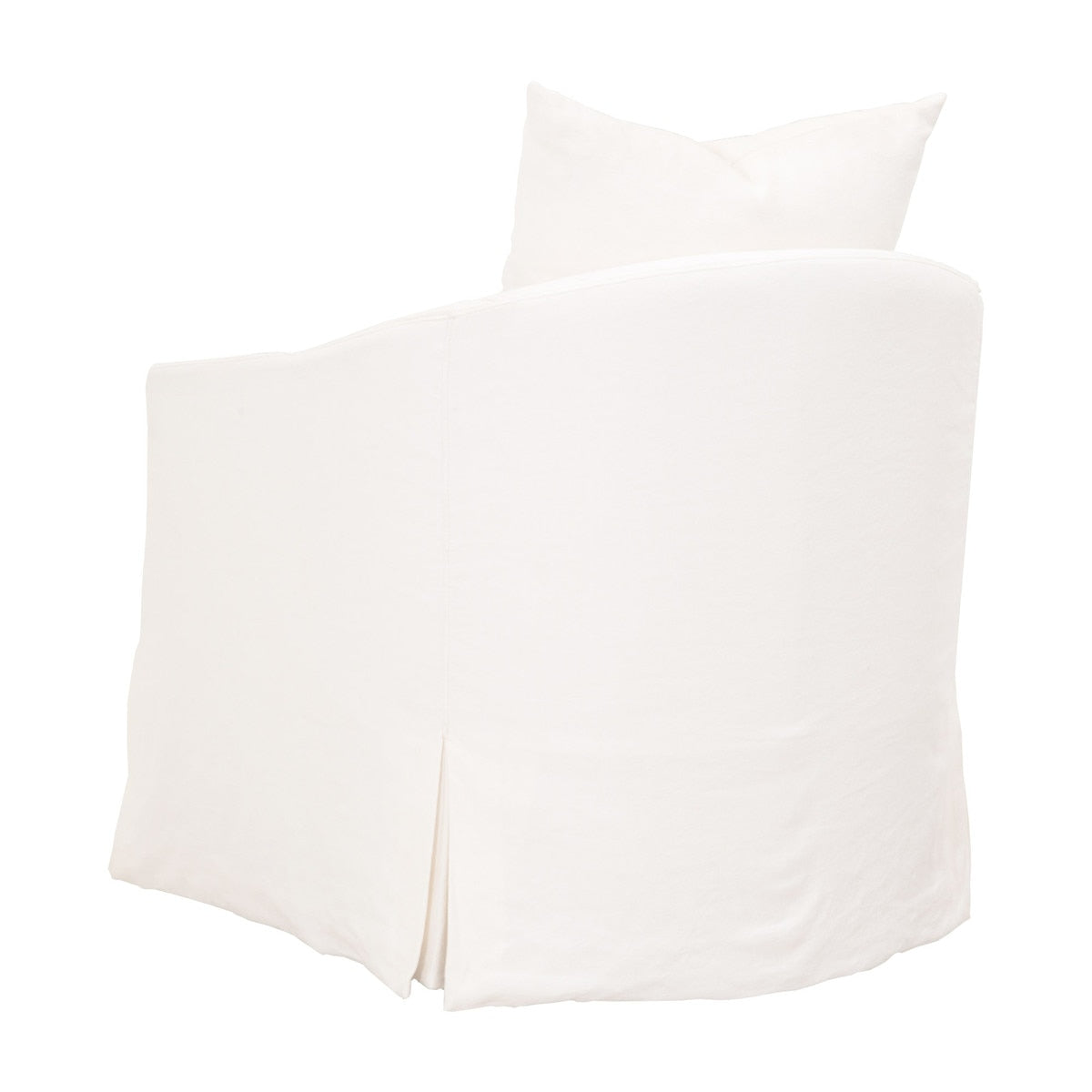 Faye Slipcover Swivel Club Chair from Essentials For Living - Luna Furniture