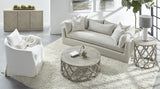 Faye Slipcover Swivel Club Chair from Essentials For Living - Luna Furniture