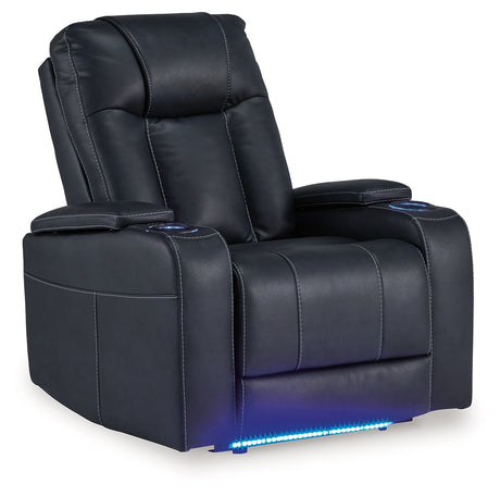 Feazada Sapphire Power Recliner from Ashley - Luna Furniture