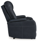 Feazada Sapphire Power Recliner from Ashley - Luna Furniture