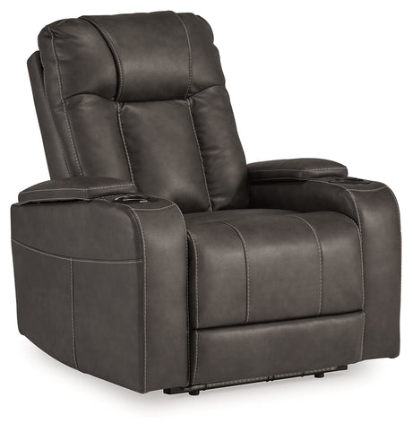 Feazada Shadow Power Recliner from Ashley Furniture - Luna Furniture