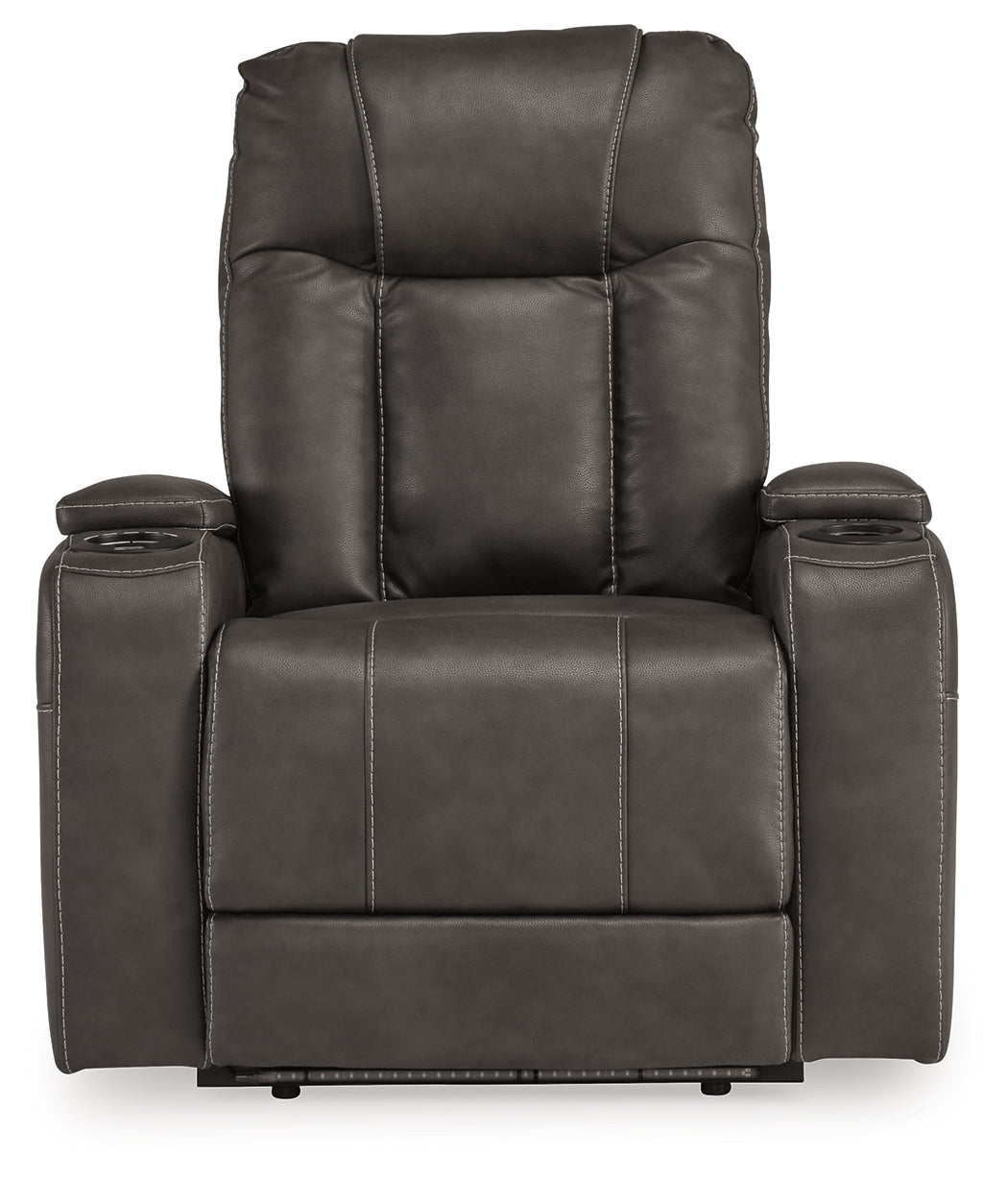 Feazada Shadow Power Recliner from Ashley Furniture - Luna Furniture