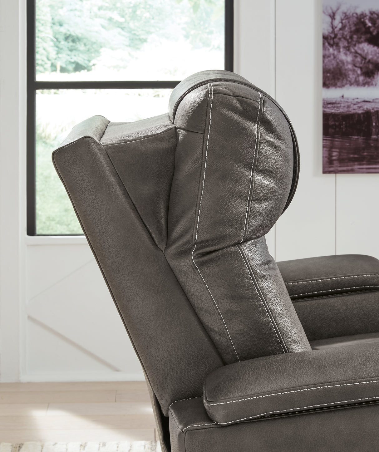 Feazada Shadow Power Recliner from Ashley Furniture - Luna Furniture