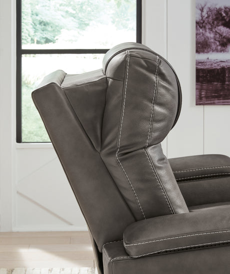 Feazada Shadow Power Recliner from Ashley Furniture - Luna Furniture