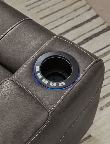 Feazada Shadow Power Recliner from Ashley Furniture - Luna Furniture