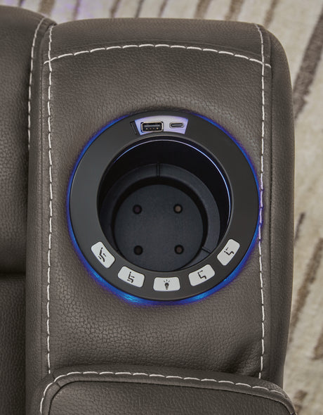 Feazada Shadow Power Recliner from Ashley Furniture - Luna Furniture