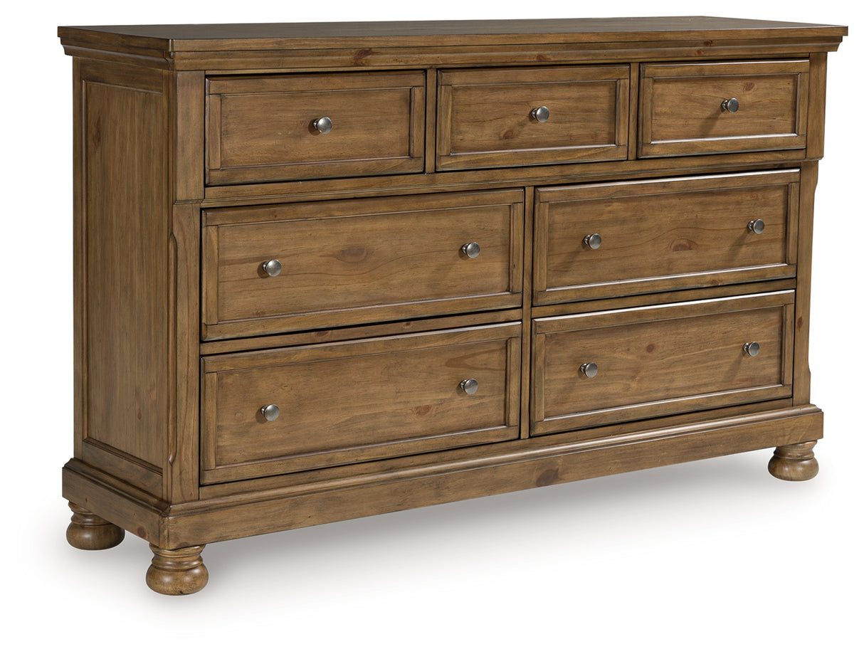 Feddinger Medium Brown Dresser from Ashley - Luna Furniture