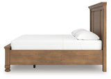 Feddinger Medium Brown King Panel Storage Bed from Ashley - Luna Furniture