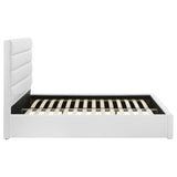 Felicity White Upholstered Eastern King Platform Bed from Coaster - Luna Furniture