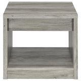 Felix Gray Driftwood 2-Piece Coffee and End Table Set from Coaster - Luna Furniture