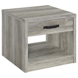 Felix Gray Driftwood 3-Piece Coffee and End Table Set from Coaster - Luna Furniture