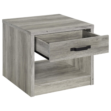 Felix Gray Driftwood 3-Piece Coffee and End Table Set from Coaster - Luna Furniture