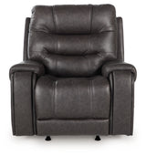 Femley Smoke Recliner from Ashley - Luna Furniture