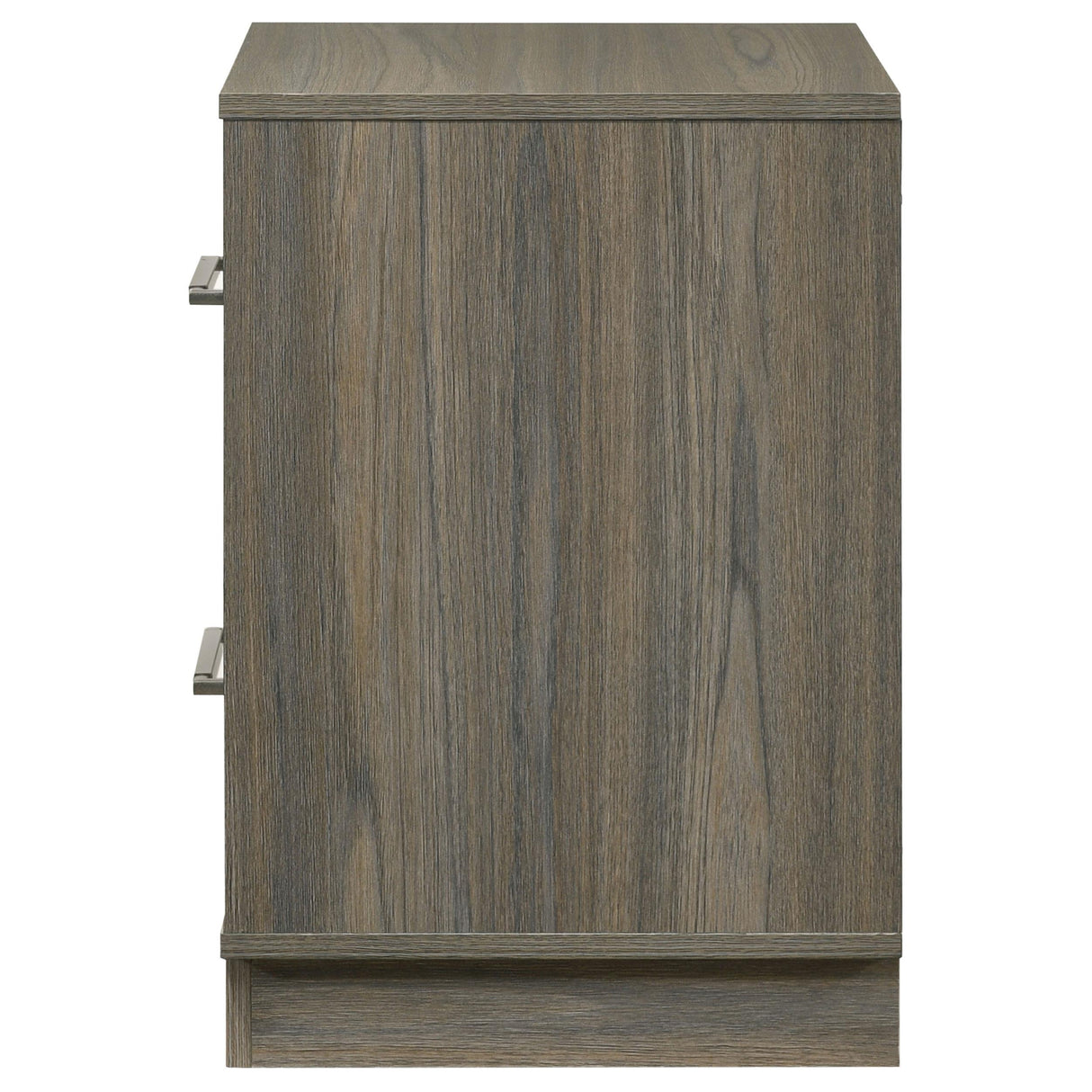 Fenwick Gray Oak 2-Drawer Nightstand from Coaster - Luna Furniture