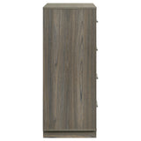 Fenwick Gray Oak 4-Drawer Chest of Drawers from Coaster - Luna Furniture