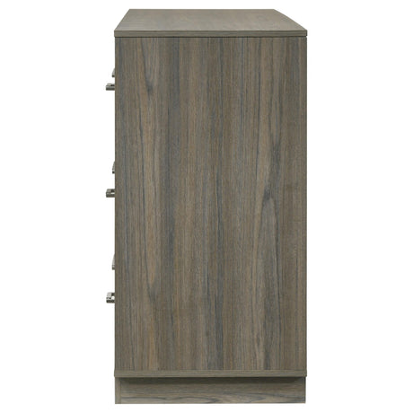Fenwick Gray Oak 9-Drawer Dresser from Coaster - Luna Furniture