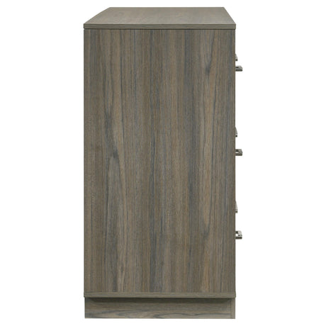 Fenwick Gray Oak 9-Drawer Dresser from Coaster - Luna Furniture